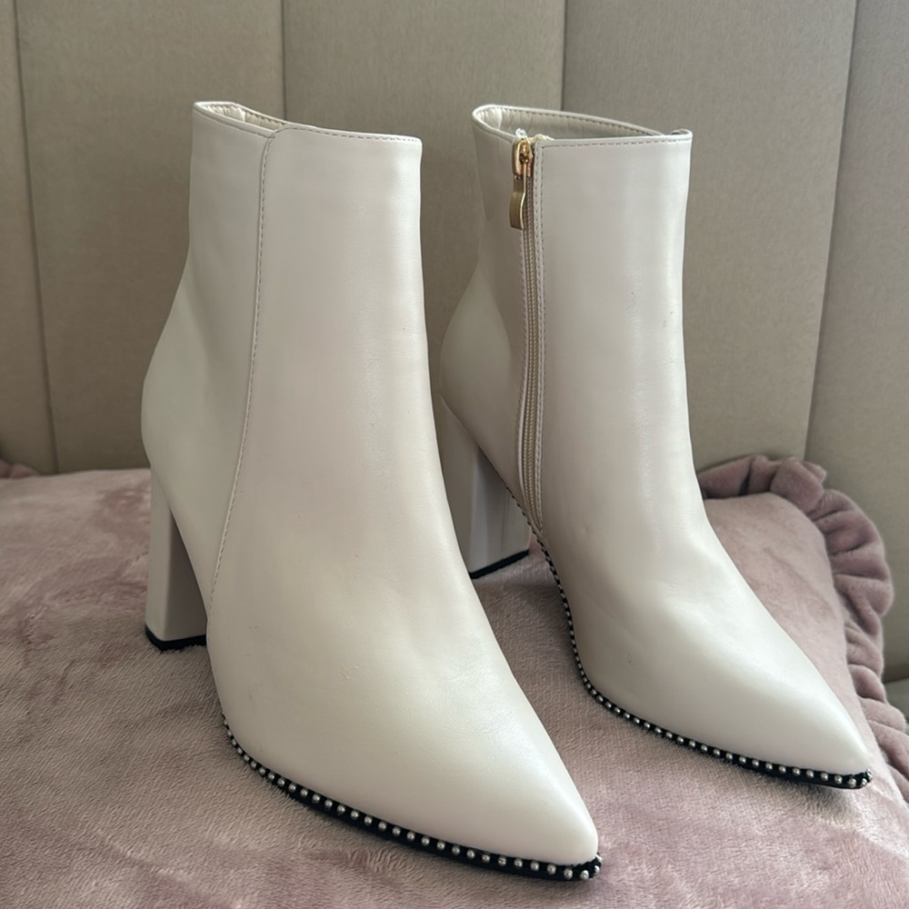 White boots